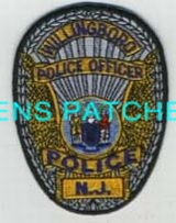 NEW JERSEY,WILLINGBORO TOWNSHIP POLICE BADGE PATCH 1